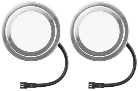Knoruley Lumière de Hotte de Cuisinière 12V 1.5W avec Socle à Douille SM pour Armoire sous Évier, Remplacement de Lumière LED de Cuisine