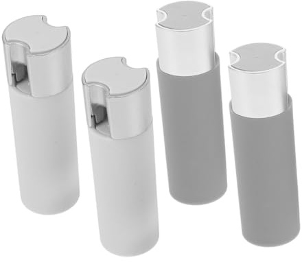 LIFKOME 4 Piezas Accesorios para Persianas con Peso Mango de Plástico Opaco Anti-Viento de Grises Blancas para Uso Hogar y Oficina Tensores para Cordones Verticales