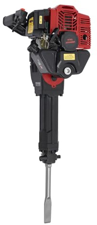 Escavatore per albero da giardino, a benzina, 52CC, 2 tempi, con motore a benzina, 1900 W, con brufolo a punta e piccone piatto, per giardino