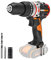 WORX Nitro 18V(20V MAX) Cordless Impact Drill, PowerShare, Slammer Drill, Brushless Motor, 60N.m, 2-Speed Control, 10mm in Reinforced Concrete, Bare Tool Only, 1 x 8mm Masonry Drill Bit, WX354.9