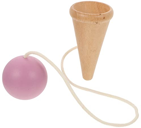 GARVALON Kendama Geschicklichkeitsspielzeug Für Hand-Auge-koordination Buntes Design Balancierspiel Für Drinnen Und Draußen Fördert Konzentration Und Teamspiel Für Anfänger Und