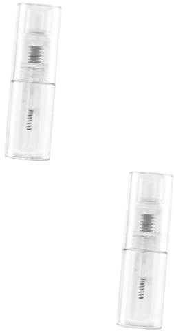 WATIIFUFU 2stücke Reise-puderflasche Tragbarer Puderbehälter Mit Verschlussdüse Für Babypuder Und Make-up Auslaufsicher Für Unterwegs Für Kosmetik Und Parfums