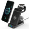 GLILAVOX Caricatore induttivo 3 in 1 per Huawei P60/P50, P60/P50/P40/P30 Pro, stazione di ricarica per Mate 60/Mate 50/Mate 40/Mate 30 Pro, caricatore wireless per Huawei Watch GT4/3 (non adatto per