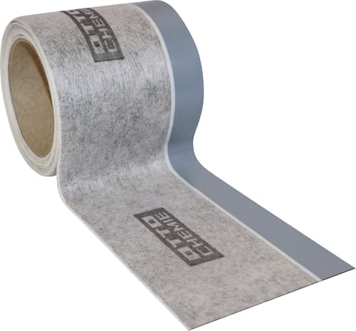 Generisch OTTO-FLEX Wannenrand-Dichtband 5 Meter Abdichtung an Wanne und Dusche im Bad Polypropylen-Vlies mit Butylkautschuk