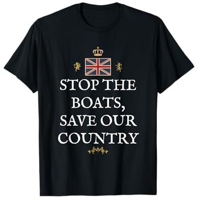 British Patriot Supporter Great Britain Save Our Country UK T-Shirt