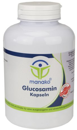 manako Glucosamin Kapseln, 120 Stück, Dose a 90 g