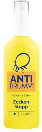 Anti Brumm Zecken Stopp Pumpspray, 150 ml: Repellent für den zuverlässigen Zeckenschutz, Zeckenspray mit Icaridin und Citriodiol