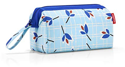 Reisenthel travelcosmetic Krawattenetui, 26 cm, 4 L, Blue Leaves