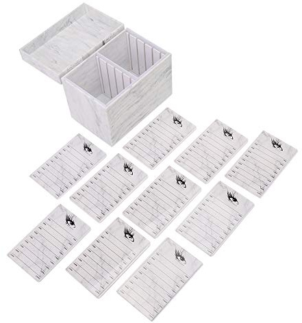 Wimpern Box-10 Schichten Exquisite Falsche Wimpern Aufbewahrungsbox Pfropfen Wimpernverlängerung Box Organizer