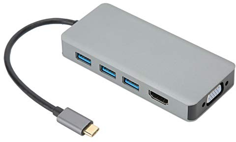 Câble de Type C vers HDMI, Adaptateur de concentrateur, pour la Maison/Le Bureau, convertisseur VGA USB, pour téléviseur, Moniteur, projecteur équipé de HDMI