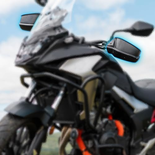 Midimttop Manillar de Motocicleta Protector de Mano Protector Mango de protección para Motocicleta Deflector de Viento frío fit for CB 500X CB500X CB 500 X 2014-2025