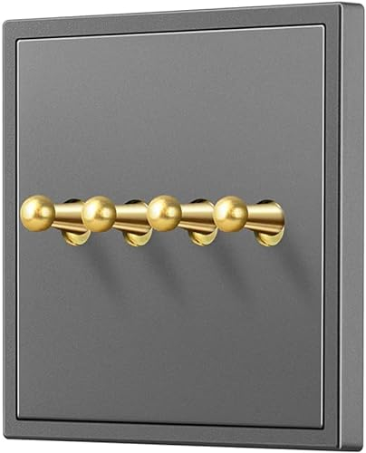 interruptor de pared retro,interruptor de luz de p Interruptor Interruptor Oculto Hecho A Mano Una Luz De Palanca De Control Doble Abierto Tipo Home86 Interruptor De Palanca De Pared Manual for Dormit