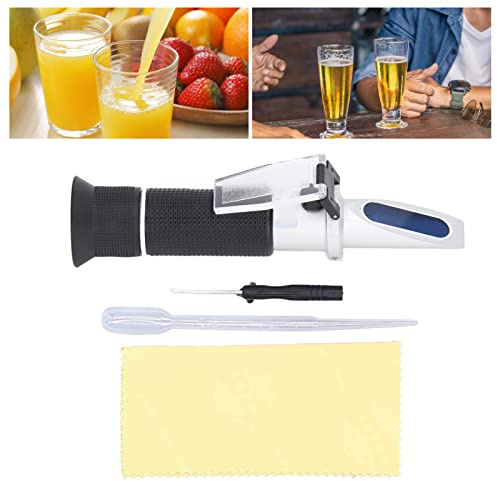 Brix-Refraktometer-Messgerät, Dual-Skala-Handgerät Zum Zuckerbrauen