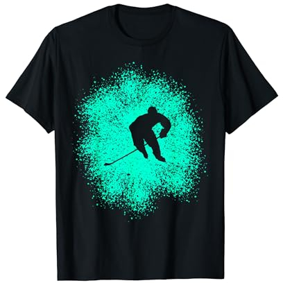 Eishockey Spieler Männer Frauen Kinder T-Shirt