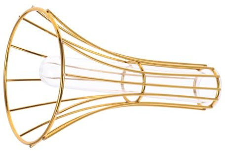 Milisten Vase Fer Artisanal Transparent pour Hydroponie Pot Minimaliste Tube Plastique pour Décoration De Table Et Salon Accessoire Élégant pour Fleurs Et Plantes