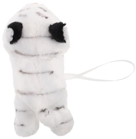 Milisten Niedliches Tiger Plüschtier Magnetisch Schulter Plüsch Kuscheltier Weicher Stofftier für Cosplay Mottoparty Karneval