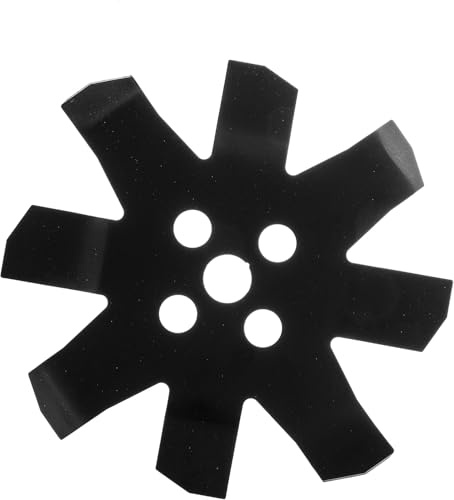 MIRSTORE Disco Lama 255x25,4x3 mm a 8 Lame Macinone Trita Rovi Cespugli Spine per Decespugliatore