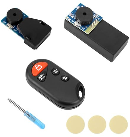 BTFO Macchina Rumorosa e Generatori Suono Grilli Telecomando, 16 Suoni Beep Dispositivo Scherzi Regalo Divertente Oggetti Nascosti Scherzi per Festa Ufficio Casa Scuola Auto (Blu)