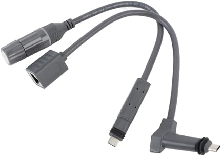 TARSHYRY RJ45 Till SPX-adapter för Enkelkärniga 26AWG Cat6e-kablar, Vattentät Kontaktstöd Upp Till 1200 Mbps, Kompatibel med GEN2 V2 Systems Network Ethernet Coupler Tool