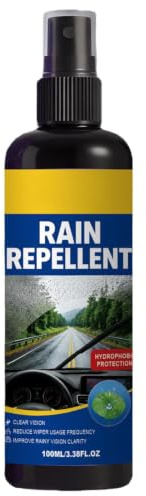 Agente De Recubrimiento En Spray 100ml Larga Duración Impermeable Antivaho | Limpiacristales Automotriz Para Camiones, SUV, Furgonetas, Cascos, Espejos, Camping Y Diario