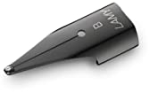 LAMY Z 50 Feder 888 - Ersatzfeder aus verchromtem Edelstahl in der Farbe Schwarz – Federstärke B, 1 Stück (1er Pack)