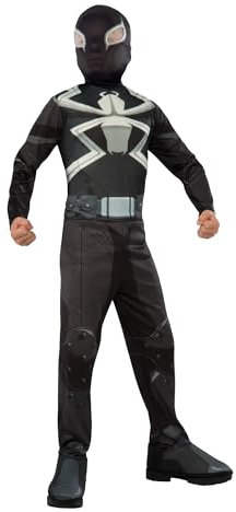 Rubie's 610872_L Marvel Child's Spider-man Ultimate Agent Venom kostym, en färg