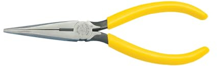 Klein Tools D203-7 Needle Nose Pliers, Long Nose Side Cutters, Heavy Duty Alligator Pliers, 7-Inch