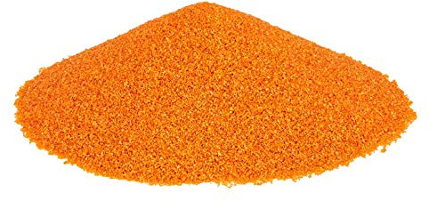 NaDeco Dekosand Brilliant Terracotta 0.1-0.5mm 1kg Farbsand Terracotta Zierkies Terracotta Dekokies Quarzsand Streusand Farbiger Deko Sand