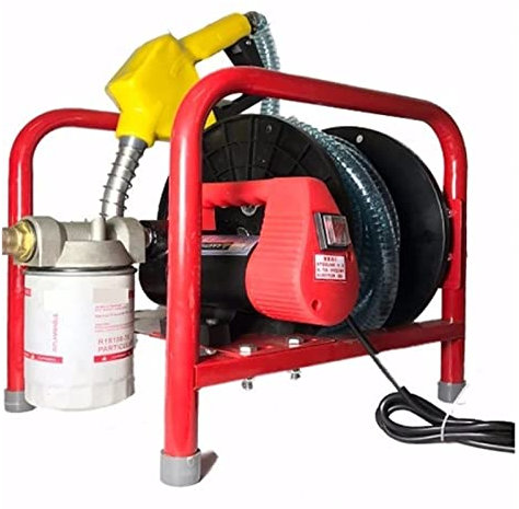 YIJIAN Bomba eléctrica Diesel 1 2V/24V/220V Bomba Volt Bomba Auto-transmitir Alta Potencia de reabastecimiento de Combustible de reabastecimiento de Combustible (Size : 12V)
