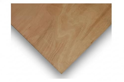 Premium Hardwood Plywood Sheets 12mm Ply Wood Board - Cut to Size Service Included (2x2 ft (610 x 610mm))