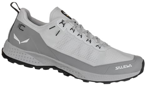 Salewa W Pedroc Air Shoe Weiß - Ultraleichter atmungsaktiver Damen Speed Hiking Schuh, Größe EU 41 - Farbe Cold White -