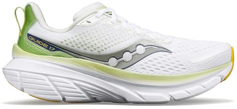 Saucony Guides 17, 110 White Fern, 6.5 UK