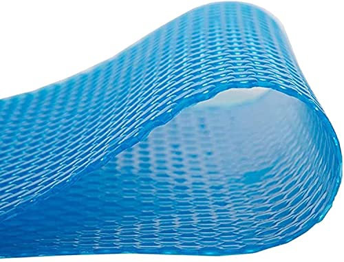 Pool Solarfolie Poolabdeckung Oberirdische Poolabdeckungen, Rechteckige Solar-Heizdecke, Blasen-Wärmeisolationsfolie Mit Ösen, Robust, Verdunstungshemmend, Staubdicht, for Spa, Badewanne (Size : 3m x