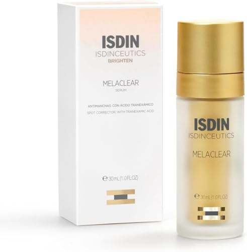 Isdinceutics Melaclear, Serum Facial Anti Manchas con Ácido Tranexámico para un 71% de Reducción de Manchas y Resultados Visibles en 14 días, 30 ml