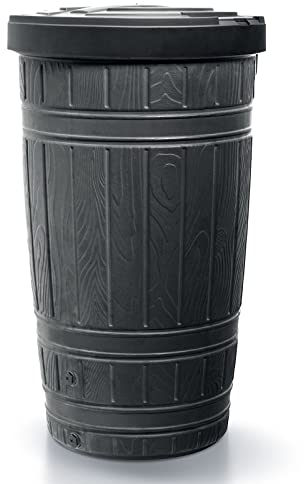 FLORANTIA Regentonne Azuro 265 Liter schwarz
