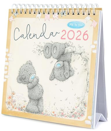 Me to You Tatty Teddy 2026 skrivbordskalender