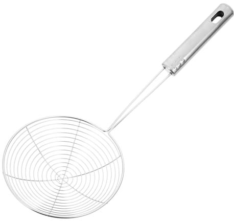 Cabilock Colador Inoxidable Para Fideos Cuchara Ranurada Espumadera De Utensilios De Cocina Cuchara Filtrante
