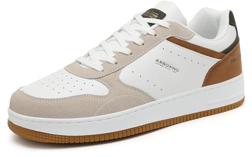 AX BOXING Baskets Homme Chaussure Sneakers Mode Tennis Homme Chaussure de Sport Casual Basket Ville Taille 41-46 EU