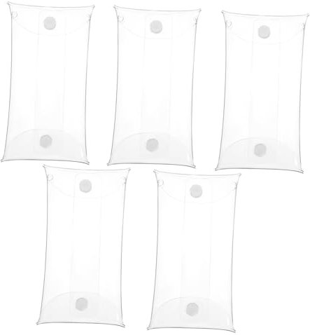 KOMBIUDA 5stücke Transparente Aufbewahrungstasche Für Puppen Und Action Figuren Sammlerbeutel Präsentation Von Modellen Und Spielzeug Vielseitig Einsetzbar