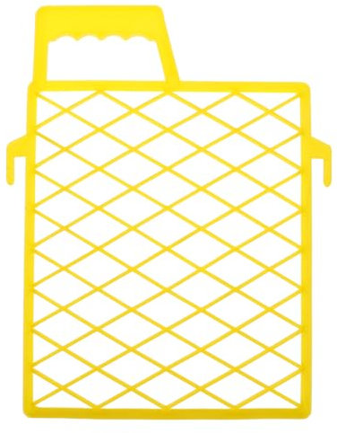 Tofficu Plastic Paint Tray Grid Screen Filter 7-inch 200x170mm Mesh Liner Divider for Small Paint Rollers Accessories