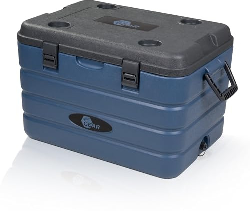 Your Gear Coolah Nevera Portátil 60 L - Caja Térmica Pasiva con Aislamiento de Poliuretano, Tapa HDPE, 47 Horas de Refrigeración para Camping, Autocaravana y Playa
