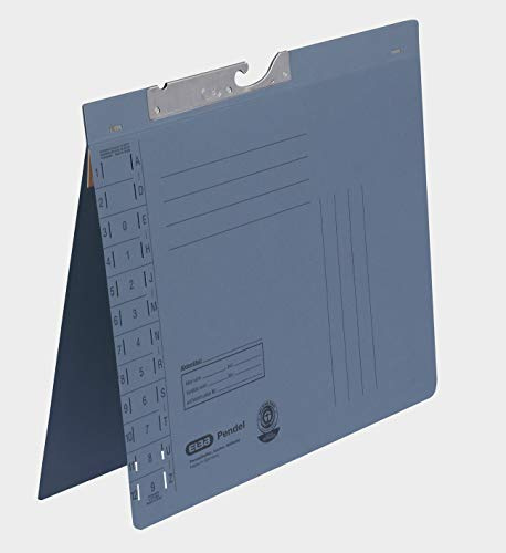ELBA Pendelhefter, Manila-Karton, blau, 50er Pack