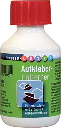 Aufkleber-Entferner 150ml f.Öl,Ruß,Tinte,Teer,Klebereste von Glas,Holz,Keramik,