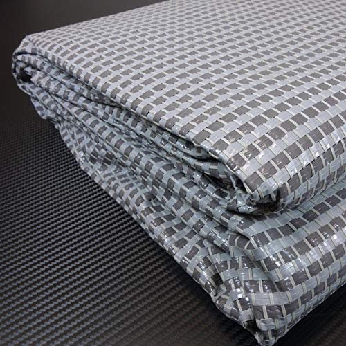 Schlauchland Outdoor Teppich Camping Matte ´´´odooro DURATEX 2,8m x 4m anthrazit-grau *** VIELE GRÖSSEN * 500 g/m² Zeltteppich Vorzelt Teppich Garten Spieldecke Wohnwagen Camper