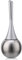 CASEWIND Porte Brosse Toilettes sur Pied Acier Inoxydable Finition Brossé Polie de WC Set Salles (Brosse Inclus)-Argenté