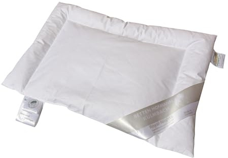 Hofmann Baby Kinder Daunenkissen 40x60 cm u-förmig gesteppt 100% Neue Daunen