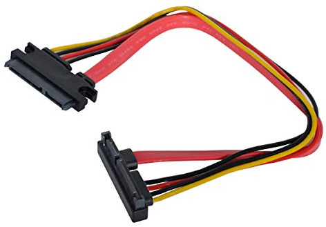 Xiwai SATA III 3.0 7+15 22-poliges SATA-Stecker auf Buchse, 30 cm