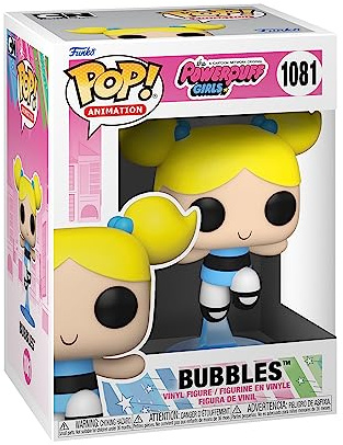 Funko Pop! Animation: Powerpuff Girls - Bubbles - Burbujas - The Powerpuff Girls - Las Chicas Super Poderosas - Figura de Vinilo Coleccionable - Idea de Regalo- Mercancia Oficial - TV Fans