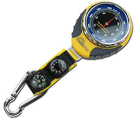 Altimètre (guide de température de pression d'air) Altimètre, montre altimètre, boussole altimètre, baromètre mécanique multifonction de haute précision, adapté aux sports de plein air, à l'alpinism