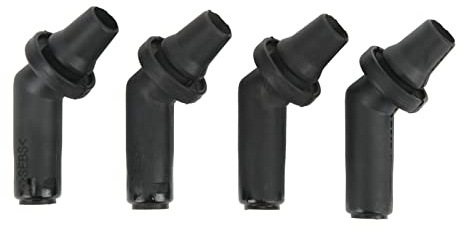 Schiebedach-Ablaufrohr-Anschluss, 4 Stück Schiebedach-Ablaufschlauch-Anschlussstück, EEH500100 Schwarzer Gummi-Ersatz, Kompatibel mit Sport LR3 LR4